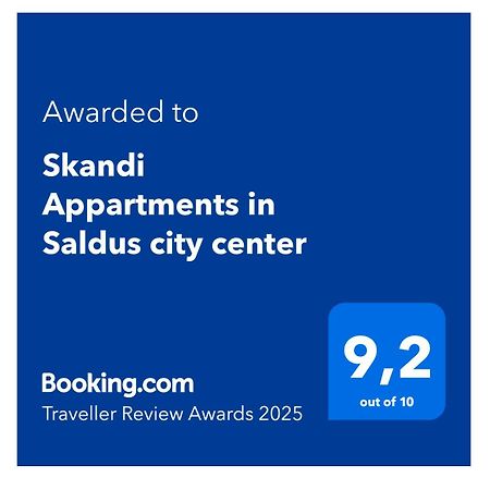 Skandi Appartments In Saldus City Center Εξωτερικό φωτογραφία
